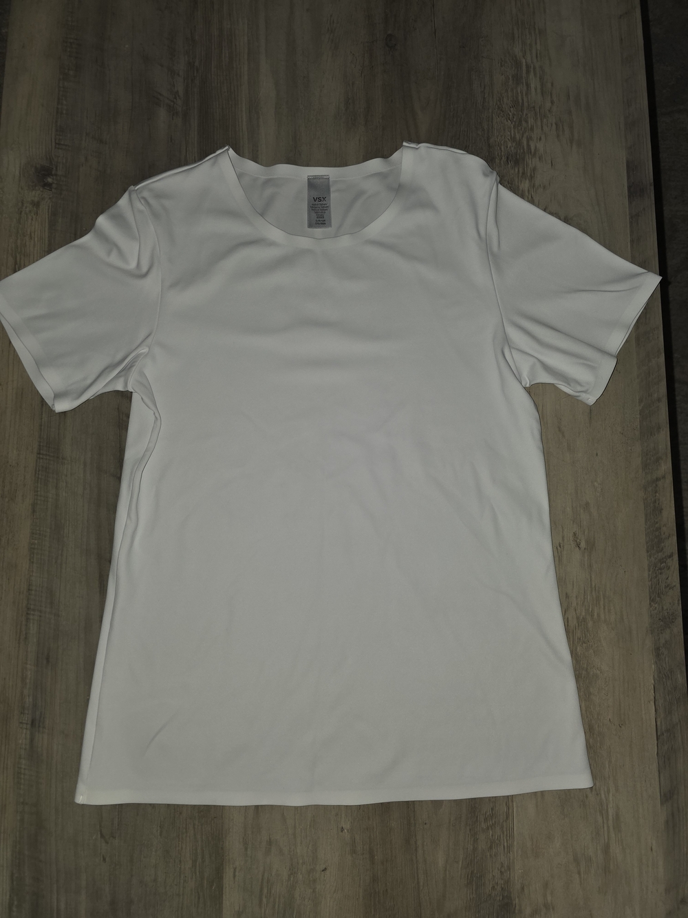VSX White Short Sleeve Crewneck Tee
